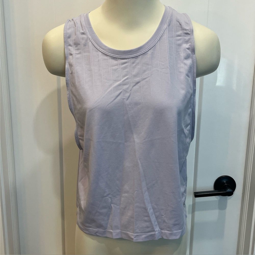 RYKA Women's Seamless Athletic Tank Top Sleeveless 4-Way Stretch Size M Lilac‎